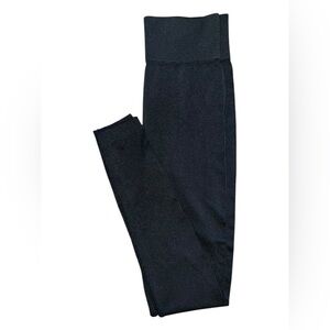 Sofra Black Leggings – One Size (Fits S–XL)